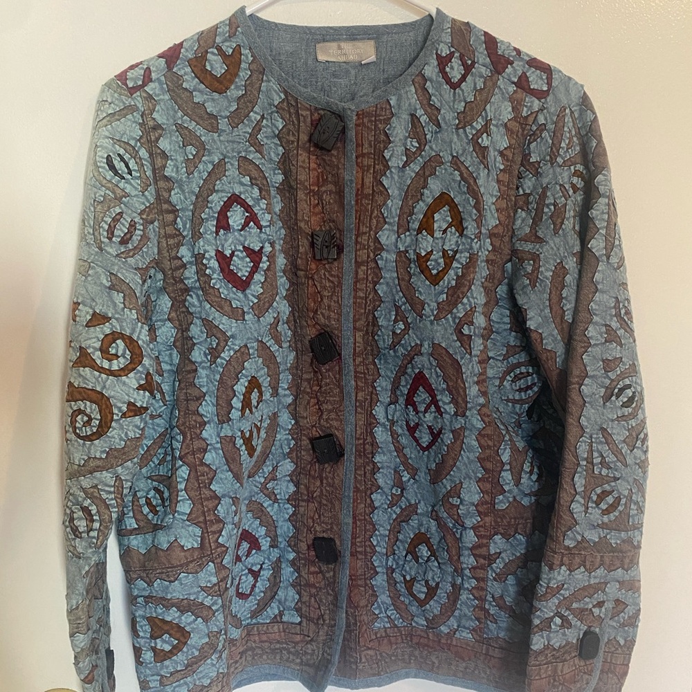 vintage The Territory Ahead quilted jacket